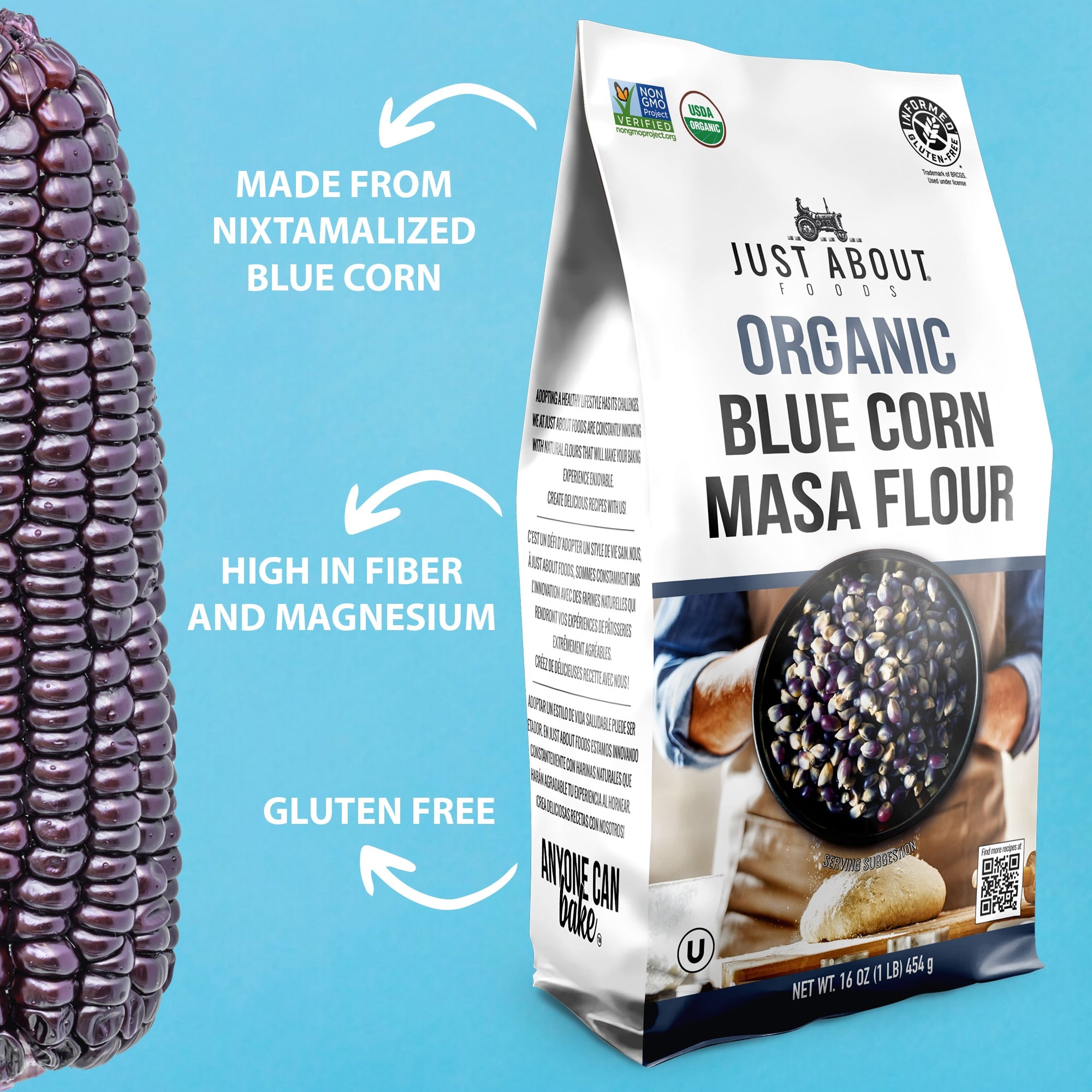 Organic Blue Corn