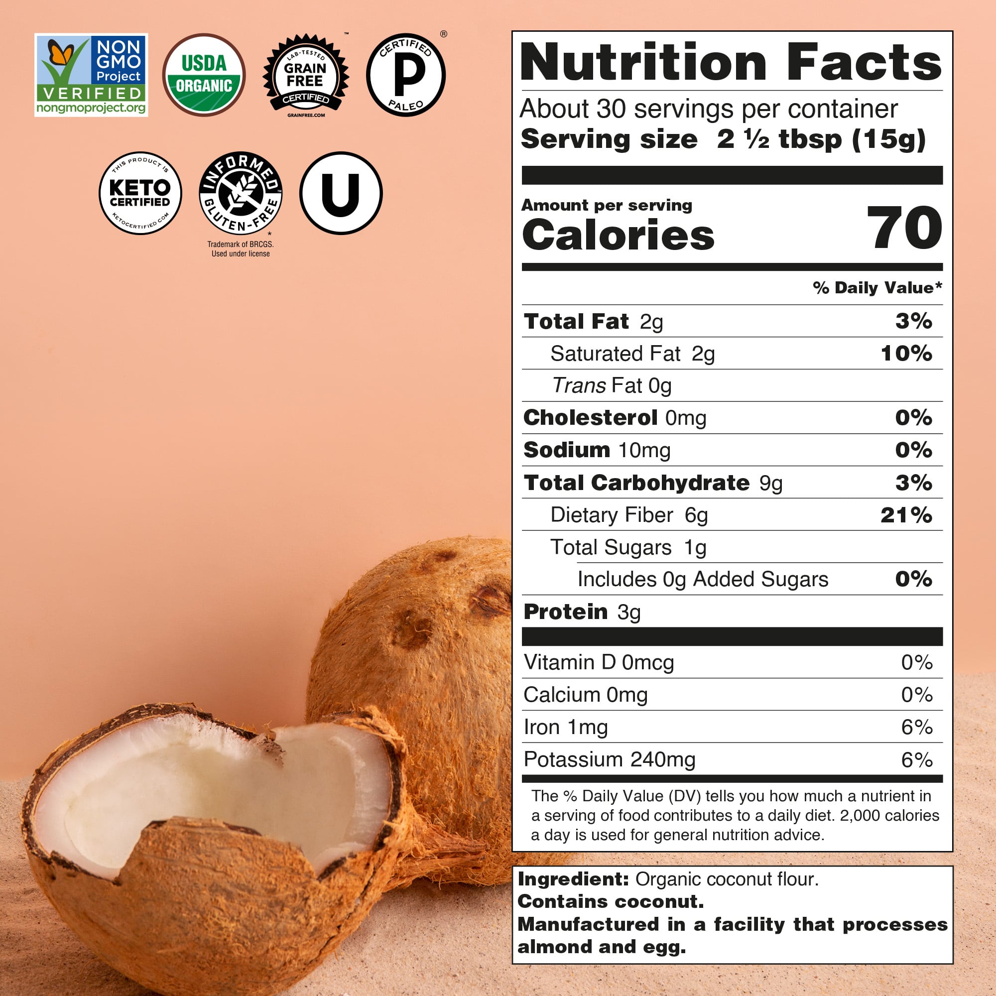Organic Coconut Flour