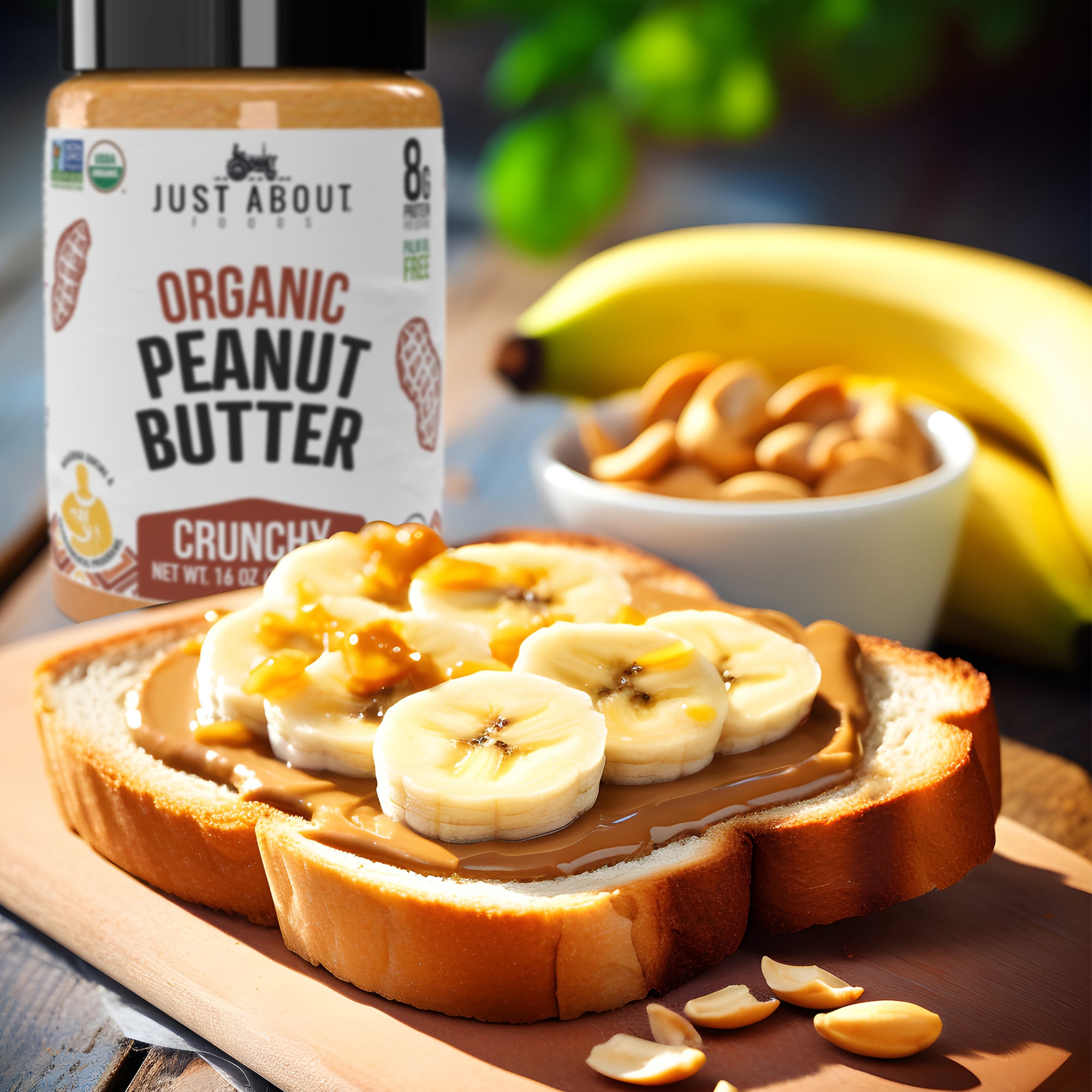 Organic Peanut Butter Crunchy