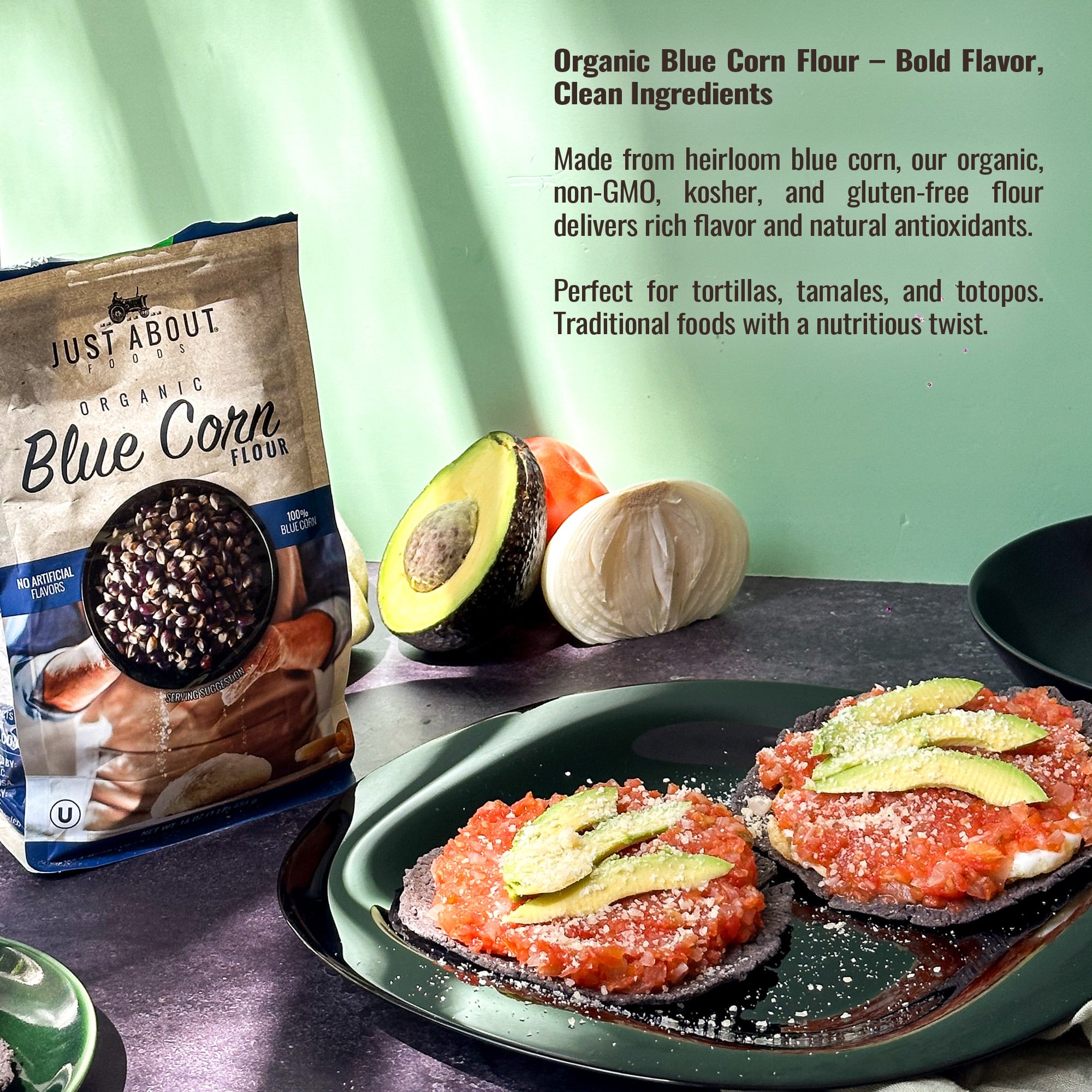 Organic Blue Corn