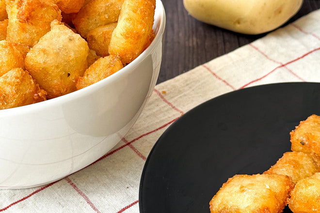Chessy potato puffs