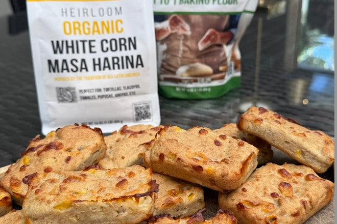 Mini Corn Cheese Bread