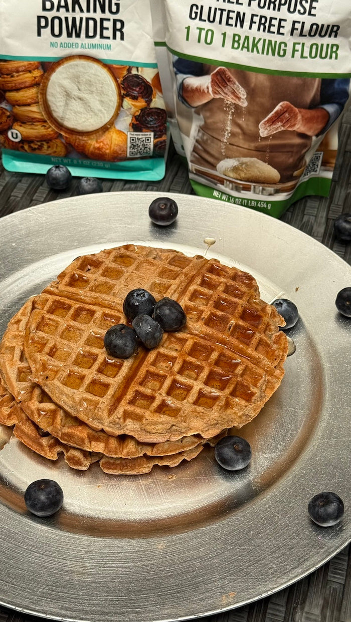 Banana Gluten-Free Waffles