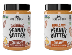 Just About Foods Peanut Butter: Only 2 Ingredients, All the Benefits