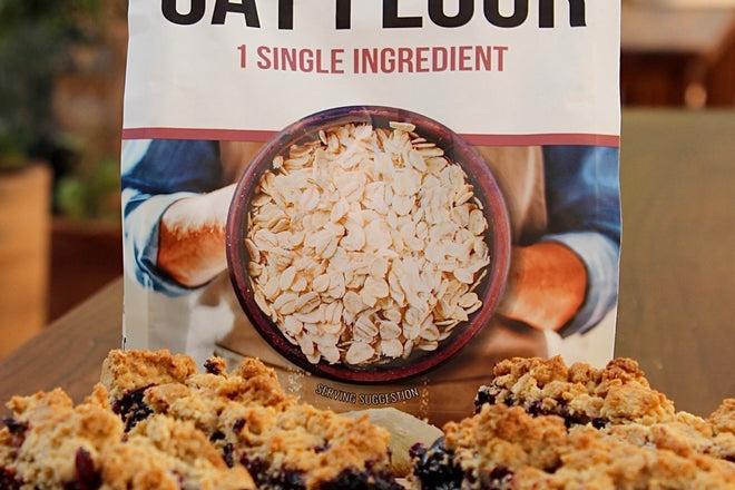 VEGAN OAT BARS