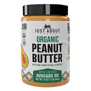 Organic Peanut Butter Made with Avocado Olein