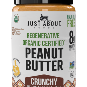 Regenerative Organic Certified Crunchy Peanut Butter 1lb